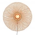 Aplica eco din bambus Cango natur, 60x25cm