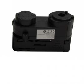 Becuri si accesorii - Adaptor trifazat neagu pentru sina TRACK ELECTRIC 3 LINE