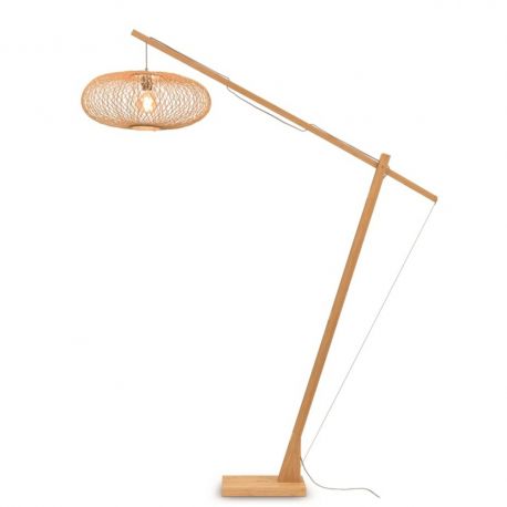 Lampadare - Lampadar eco din bambus Cango L natur, 60x25cm