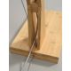 Lampadare - Lampadar eco din bambus Cango L natur, 60x25cm