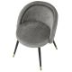 Seturi scaune, HoReCa - Set de 2 scaune design LUX Chloe, gri