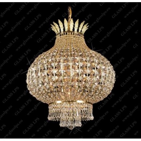 Lustre Cristal Bohemia - Candelabru, Lustra cristal Bohemia, diametru 50cm