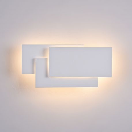 Aplice, corpuri de iluminat pentru pereti - Aplica de perete LED design modern Kona alb