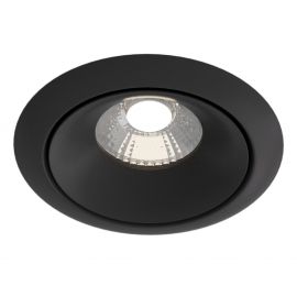 Spoturi tavan fals - Spot incastrabil LED design modern Yin negru