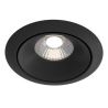 Spot incastrabil LED design modern Yin negru