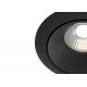 Spoturi tavan fals - Spot incastrabil LED design modern Yin negru