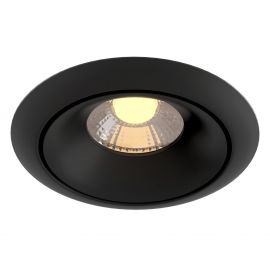 Spoturi tavan fals - Spot incastrabil LED design modern Yin negru