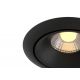 Spoturi tavan fals - Spot incastrabil LED design modern Yin negru