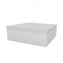 Taburete de exterior / interior design modern premium JUT Chill OTTOMAN 120cm