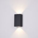 Aplica LED pentru iluminat exterior design modern Times Square IP54 negru