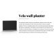 Ghivece - Jardiniera / Ghiveci plante design decorativ modern VELA WALL PLANTER