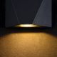 Aplice - Aplica LED pentru iluminat exterior cu protectie IP54 Beekman negru