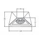 Aplice - Aplica LED pentru iluminat exterior cu protectie IP54 Beekman negru