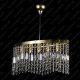 Lustre Cristal Bohemia - Lustra moderna cristal Bohemia, L-50cm