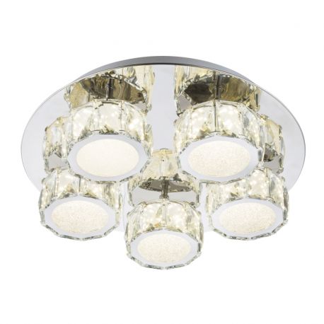 Plafoniere - Plafoniera LED design clasic AMUR crom