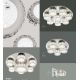 Plafoniere - Plafoniera LED design clasic AMUR crom