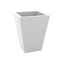  Ghiveci plante design decorativ modern interior / exterior HIGH SQUARE CONE mini 14x14x28cm