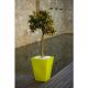 Ghivece - Ghiveci plante design decorativ modern interior / exterior HIGH SQUARE CONE mini 14x14x28cm