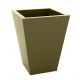 Ghivece - Ghiveci plante design decorativ modern interior / exterior HIGH SQUARE CONE mini 14x14x28cm