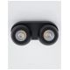 Aplice cu Spot - Aplica cu 2 spoturi LED directionabile Gon negru