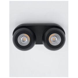 Aplice cu Spot - Aplica cu 2 spoturi LED directionabile Gon negru