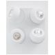 Plafoniere cu spoturi, Spoturi aplicate - Plafoniera cu 4 spoturi LED directionabile Gon alb