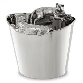 Parfumuri de camera, Idei cadouri, Obiecte decorative - Frapiera pentru vin design LUX Jordan, nickel