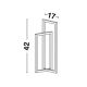 Lampadare - Veioza LED, lampa de masa design modern ZESIRO negru