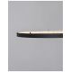 Pendule, Lustre suspendate - Lustra LED dimabila, design modern PRESTON, 110cm negru