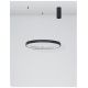 Pendule, Lustre suspendate - Lustra LED dimabila, design modern PRESTON, 60cm negru