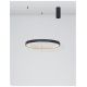Pendule, Lustre suspendate - Lustra LED dimabila, design modern PRESTON, 60cm negru