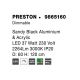 Pendule, Lustre suspendate - Lustra LED dimabila, design modern PRESTON, 60cm negru