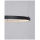 Pendule, Lustre suspendate - Lustra LED dimabila, design modern PRESTON, 80cm negru