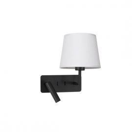 Aplice, corpuri de iluminat pentru pereti - Aplica cu reader LED design modern SAVONA