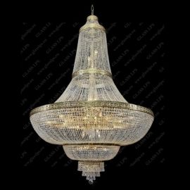 Lustre Cristal Bohemia - Lustra Imperial XXL cristal Bohemia diametru 140cm