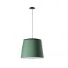Lustra / Pendul modern design elegant 42cm SAVOY negru/verde