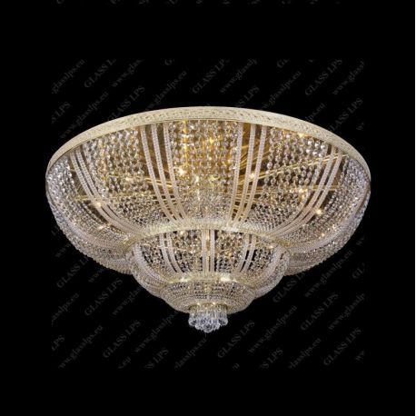Plafoniere Cristal Bohemia - Plafoniera XXL Cristal Bohemia, F 3 floor, arms