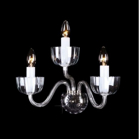 Aplice Cristal Bohemia - Aplica de perete eleganta cu 3 brate