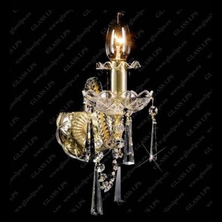 Aplice Cristal Bohemia - Aplica de perete cristal Bohemia N21 009/01/3-K