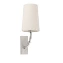 Aplica de perete eleganta design clasic REM nickel/bej