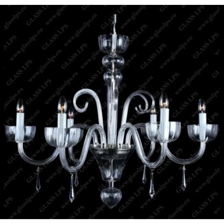 Lustre Cristal Bohemia - Lustra 6 brate cristal Bohemia, L11 901/06/3-H