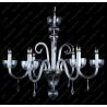 Lustra 6 brate cristal Bohemia, L11 901/06/3-H