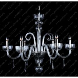 Lustre Cristal Bohemia - Lustra 6 brate cristal Bohemia, L11 901/06/3-H