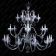 Lustre Cristal Bohemia - Lustra XL 24 brate eleganta design LUX, L11 901/24/0