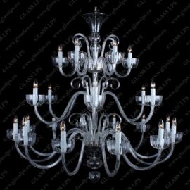 Lustre Cristal Bohemia - Lustra XL 24 brate eleganta design LUX, L11 901/24/0
