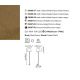 Lampadare - Lampadar / Lampa de podea eleganta design clasic REM bronz/bej