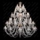 Lustre Cristal Bohemia - Lustra XXL cu 72 brate, cristal Bohemia L11 006/72/1-A