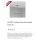 Pendule, Lustre suspendate - Lustra cu 3 Pendule design modern WHIZZ auriu/negru