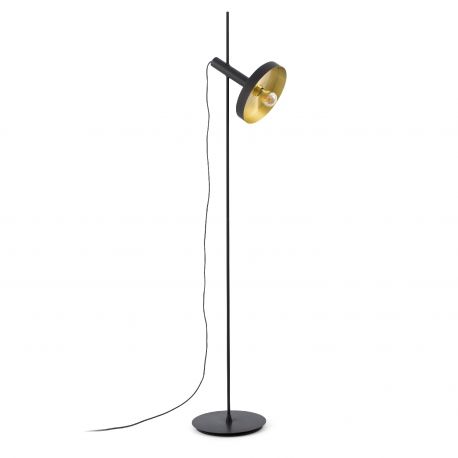 Lampadare - Lampadar / Lampa de podea design modern WHIZZ negru/auriu