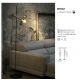 Lampadare - Lampadar / Lampa de podea design modern WHIZZ auriu/negru